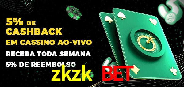 Promoções do cassino ao Vivo zkzk bet